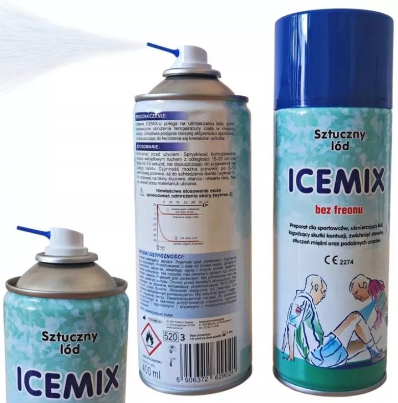 Spray de gheață 400ml ICEMIX - Congelator